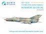 1/72 MiG-21bis early color Interior for Eduard