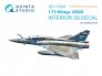 1/72 Mirage 2000D color Interior for Modelsvit