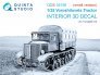 1/35 Voroshilovets Tractor 3D & color interior SMALL