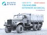 Int�rieur couleur 3D-Print KrAZ-255B 1/35 pour Hobby Boss
