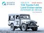 Quinta Studio 3D Innenausstattung Toyota FJ43 1/35