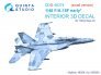 1/48 F/A-18F early Interior for Hobby Boss Small version