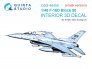 1/48 F-16D block 50 Interior small version for Kinetic