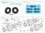 1/35 Dodge WC Family tyre set for Zvezda image 1