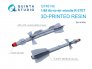Quinta Studio Missiles AA R-27ET avec lanceurs 1/48