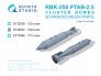 QUINTA STUDIO RBK-250 PTAB-2.5M Bombe a Grappolo 1/48