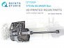 1/72 Ka-52 2A42 gun with metal barrel for Dream Models