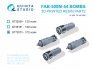 Quinta Studio FAB-500 M-54 Bomben 1/72 - 4 St�ck