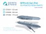 Quinta Studio SPPU-22 Gun Pods 1/72 - 2 pi�ces