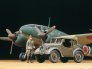 1/48 Mitsubishi Ki-46-III Type 100 and 4x4 Light Vehicle Kurogan image 1