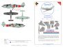 1/32 Focke-Wulf Fw-190A-8 series camouflage pattern 3 paint mask