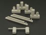 1/72 US Navy wheel chocks (modern). Resin Kit of USN wheel choc