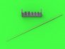 1/72 German WWII folding 2m rod antenna