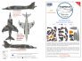 1/24 BAe Harrier GR.3 standard camouflage pattern paint mask