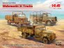 1/35 Wehrmacht 3t Trucks DIORAMA SET