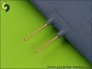 1/48 Japan.Type 99 20mm Mark 2 gun barrels (4 pcs) image 1