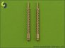 1/48 Japanese Type 97 7,7mm gun barrels (2 pcs)