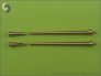 1/48 German 3,7cm Flak 18 gun barrels (2 pcs.)