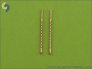 1/72 Browning M2 aircraft .50 caliber barrels 2pcs