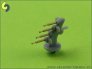 1/350 Vickers .50 cal machine gun barrels (20 pcs) image 1