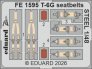 Eduard Cinture di sicurezza T-6G STEEL 1/48 ITA