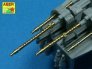 1/32 Set of 2 German barrels for 7,92 mm MG.17 aircraft machine image 2