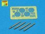 1/32 Set of 4 German barrels for Oerlikon 20mm aircraft machine
