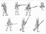 1/72 Prussian Infantry Action  Napoleonic Period image 1
