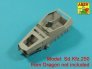1/35 Barrel for German machine gun MG34 with Panzerschild image 3