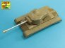 1/35 90mm M3 barrel with muzzle brake for T26E3 Pershing Tank image 1