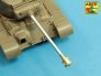 1/35 90mm M3 barrel with muzzle brake for T26E3 Pershing Tank image 2