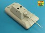 1/35 128mm Barrel for German E-100 Heavy Tank Krupp Turret image 2