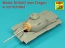 1/35 105mm M-68 barrel with thermal shroud for M60A-3 Tank image 5