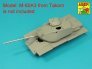 1/35 105mm M-68 barrel with thermal shroud for M60A-3 Tank image 6