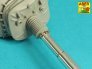 1/35 105mm M-68 barrel with thermal shroud M48A5 or CM-11 image 1