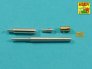 1/35 90mm M-36 tank barrel cyrindrical Muzzle Brake with mantlet