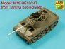 1/35 76mm M1A1 Barrel for M18 Hellcat U.S. Tank Destroyer image 1