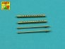 1/24 Set of 2 cal .50 standard barrels for US machine guns