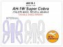1/48 Bell AH-1W Super Cobra masks Double sided for Italeri