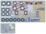 1/48 P-39/P-400 Airacobra 9x camouflages decal image 1