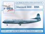 1/144 Viscount 800  BMA (silk-screened decals)