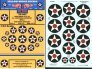 Yellow Wings Decals US Abzeichen 1/32 1919-1942
