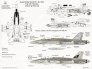 Superscale D�calcomanies F/A-18C Hornet 1/48