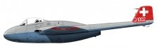 1/72 De Havilland Vampire F Mk.1 Swiss Air Force