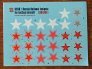1/48 Red Stars for Russian/Soviet Sukhoi Su-27s & Mikoyan MiG-29