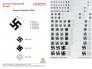 Techmod German Luftwaffe Swastikas Decals 1/72