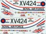 Cam Decals F-4M Phantom 1/32 60. Jub. Alcock Brown 1979 image 1