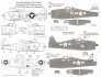 Microscale D�calcomanies F6F-5 Hellcat Aces 1/72