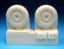 1/72 Hawker Typhoon, Tempest Series 1 Mainwheels (For all kits) image 2