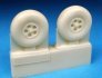 1/72 Fairey Firefly I, Barracuda Early Mainwheels